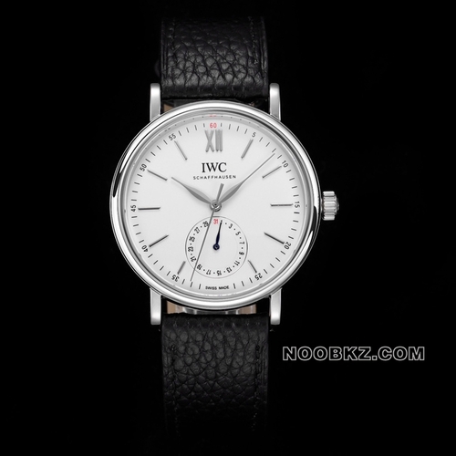 IWC 1:1 Super Clone watch Bertolfino white dial analog date watch series